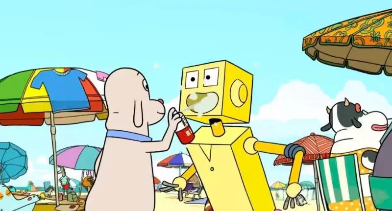 『ロボット・ドリームズ』の一場面